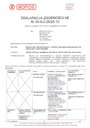 Deklaracja zgodności Deklaracja zgodności