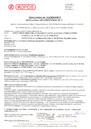 Deklaracja zgodności Deklaracja zgodności