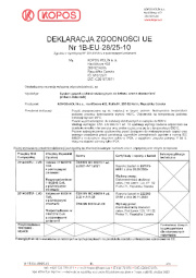 Deklaracja zgodności Deklaracja zgodności