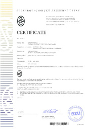 Certificate ESČ