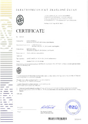 Certificate ESČ