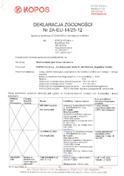 Deklaracja zgodności Deklaracja zgodności