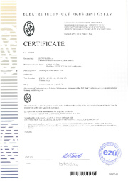 Certificate ESČ