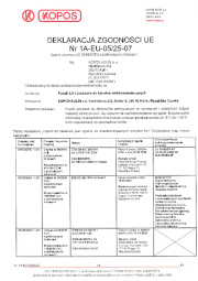 Deklaracja zgodności