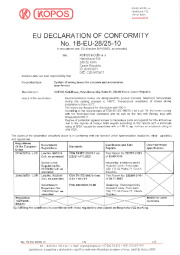 Conformity declaration