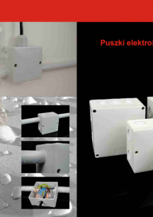 Puszki elektroinstalacyjne z osłoną IP 66