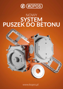 Nowy system puszek do betonu